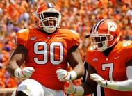 It didnât take Lawrence long to see the field, as he was named ACC Defensive Freshman of the Year after posting 79 tackles, 9.5 for loss, seven sacks and two blocked kicks